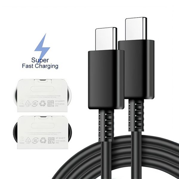 PD 45W 25W Quick Cable for Samsung Galaxy S20 S22 S23 Ultra Note 10+ 5G 20 A53 A54 Super Fast Charging 5A Usb Type C Data Cable