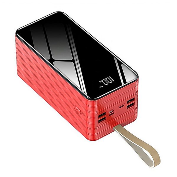 HYTO Led Display Power Bank 100000mah Large Capacity Portable Fast Charging Power Bank With Flashlight