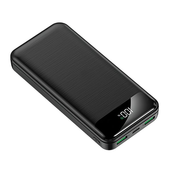 2023 Pawer Bank Low Price Custom Logo 20000mah Large Capacity Portable Fast Charging Mobile Power Bank With Led Digital Display