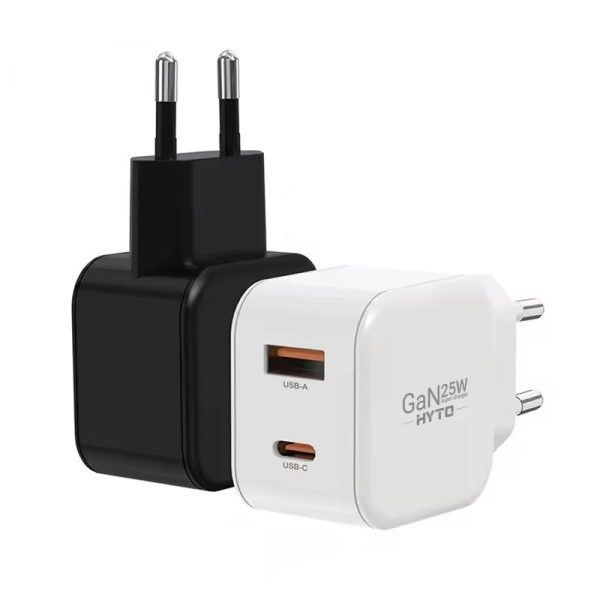 GaN 25W Fast Charging Chargers Original Portable Usb Type C Mobile Phone Wall Charger for Iphones 16 Pro Max Samsung Tablet
