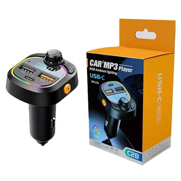 Car Charger for Mobile Phone Wireless 5.3 Car MP3 Player Charger Multifunctional Car Fast Charging Charger FM Transmitter