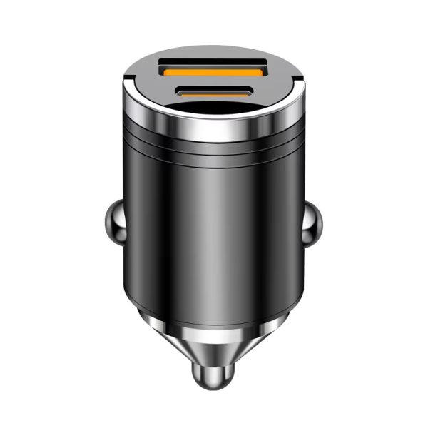 100W Mini Car Charger Fast Charging QC3.0 PD 30W Mini USB Type C Car Mobile Phone Charger for iPhone Xiaomi Samsung Huawei