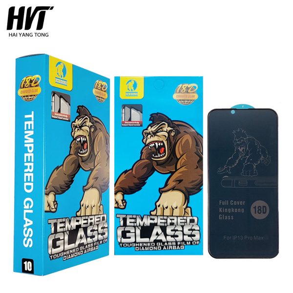 HYTO New Airbag Full Glue Screen Protector Vidrio Templado 18d Tempered Glass for Vivo Y21s F11 Pro Samsung A11 A50 A70