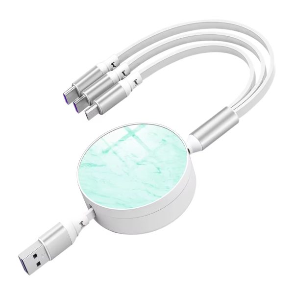 3-in-1 Multi USB Charging Cable – 5A Fast Charging Data Cord