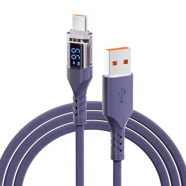 66W Ultra-Fast USB Type-C Charging Cable – Multi-Device 6A Data Cable