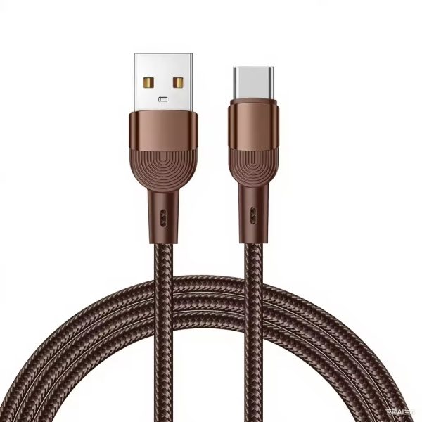 100W Nylon Braided USB C Cable – Fast Charging & Data Transfer