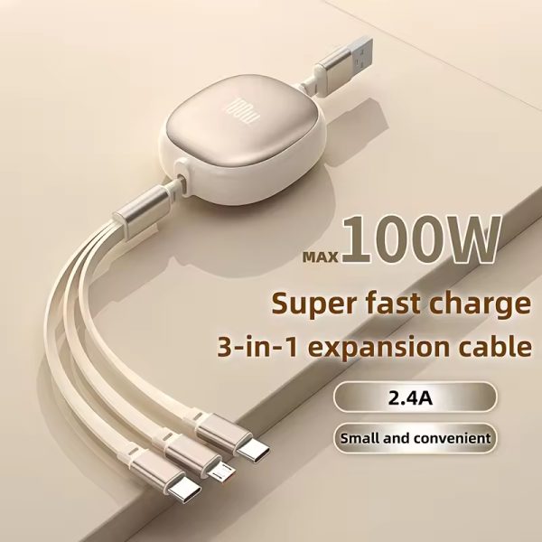3-in-1 Multi USB Charging Data Cable