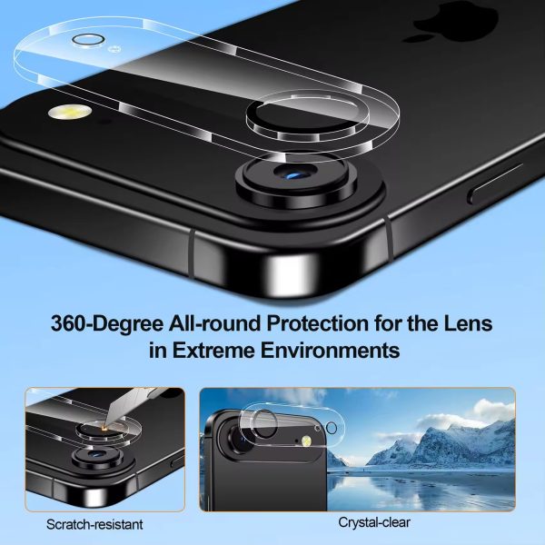 Tempered Glass Screen Protector for iPhone 17 – Full Coverage, Anti-Scratch, HD Clear