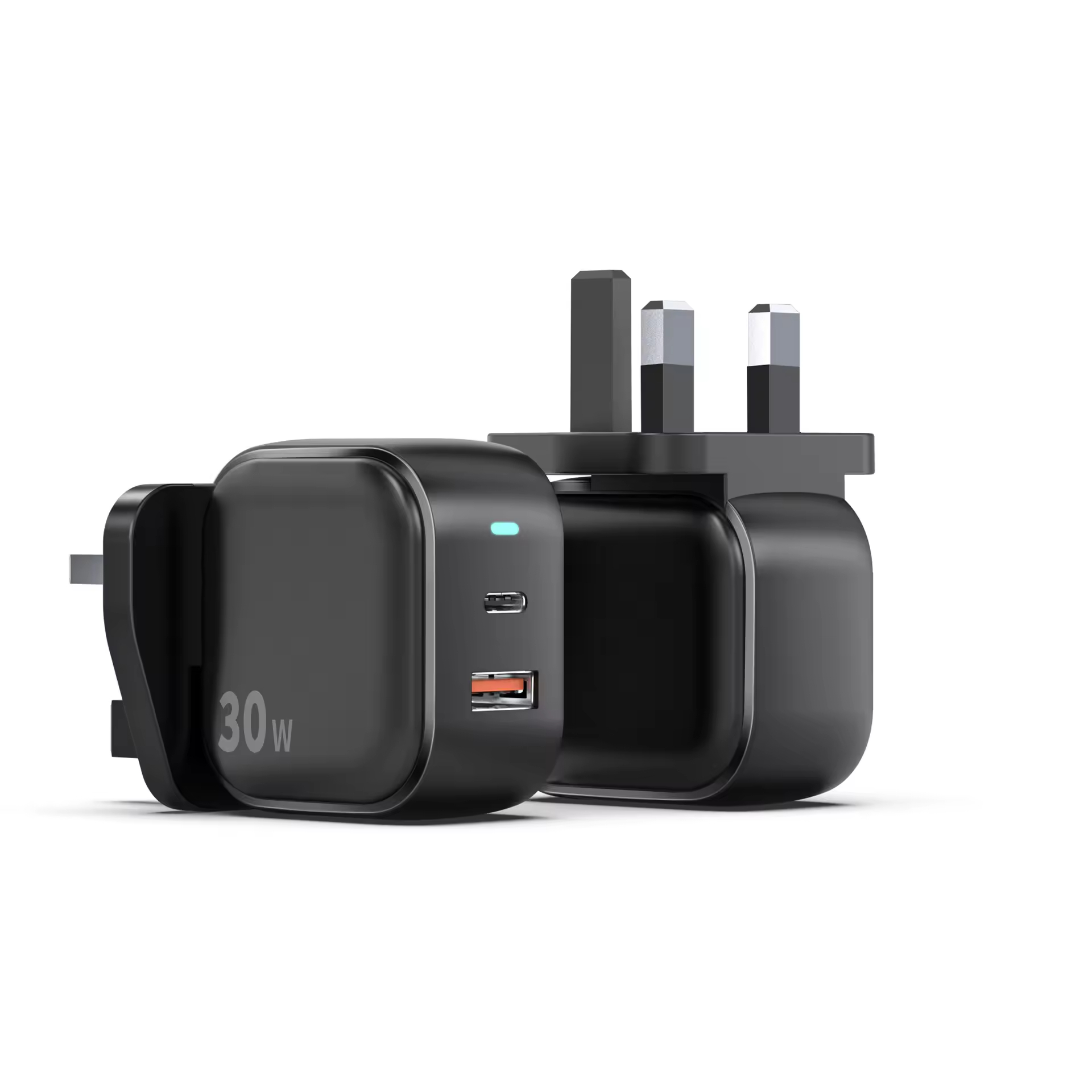 SKU-03-GaN30W-Black-UK SKU-03-GaN30W-Black-UK