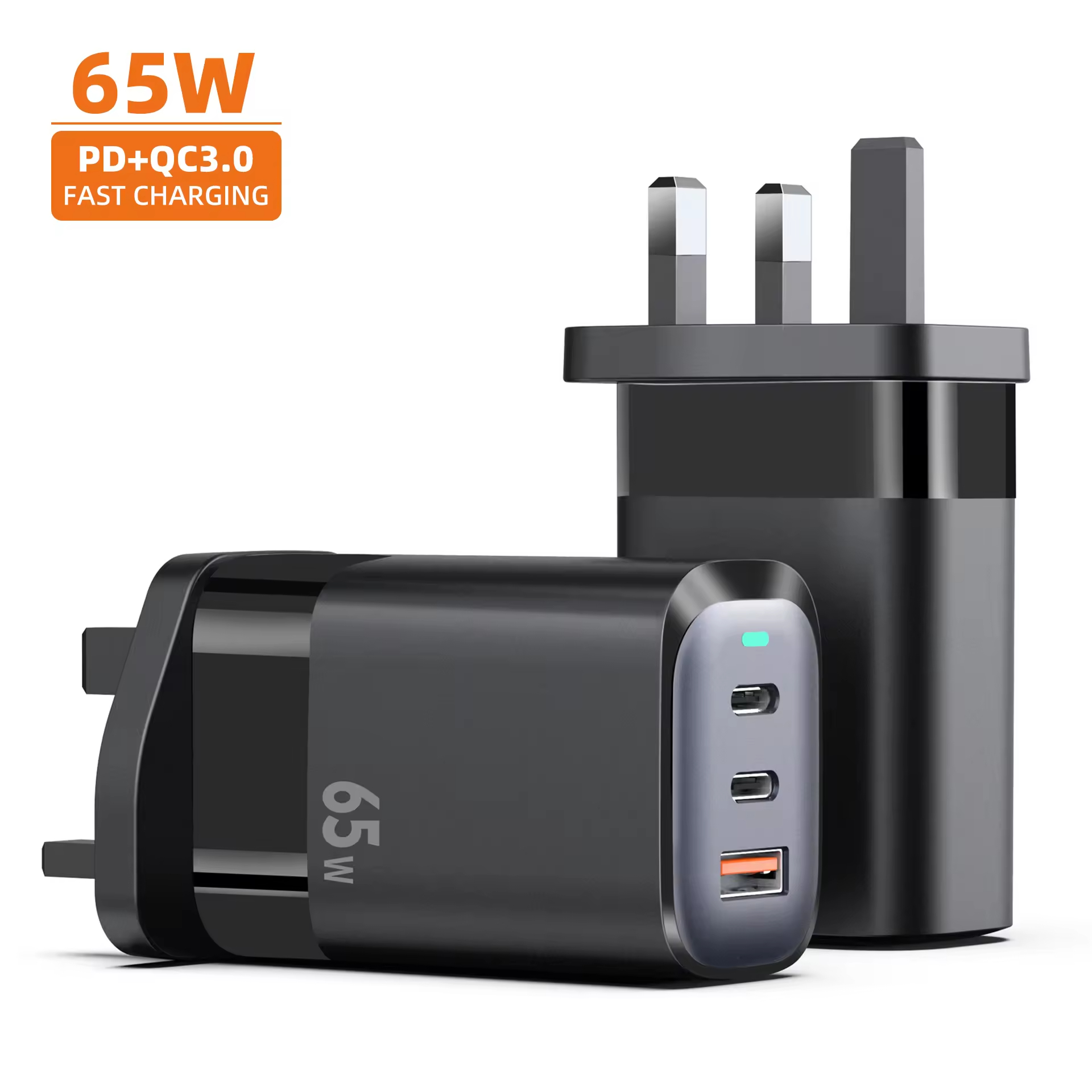 SKU-03-GaN65W-Black-UK SKU-03-GaN65W-Black-UK