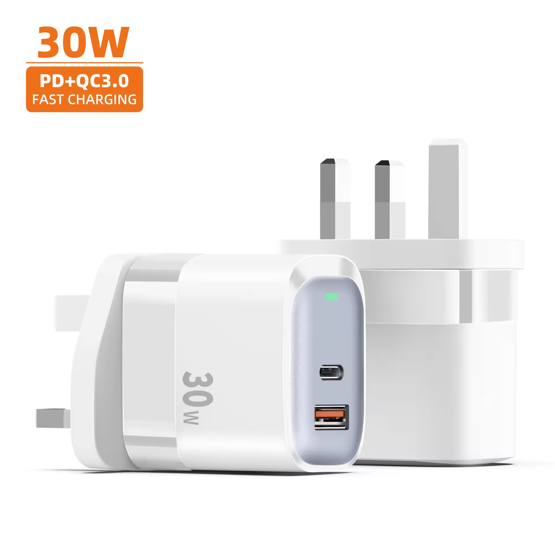 SKU-06-GaN30W-White-UK SKU-06-GaN30W-White-UK