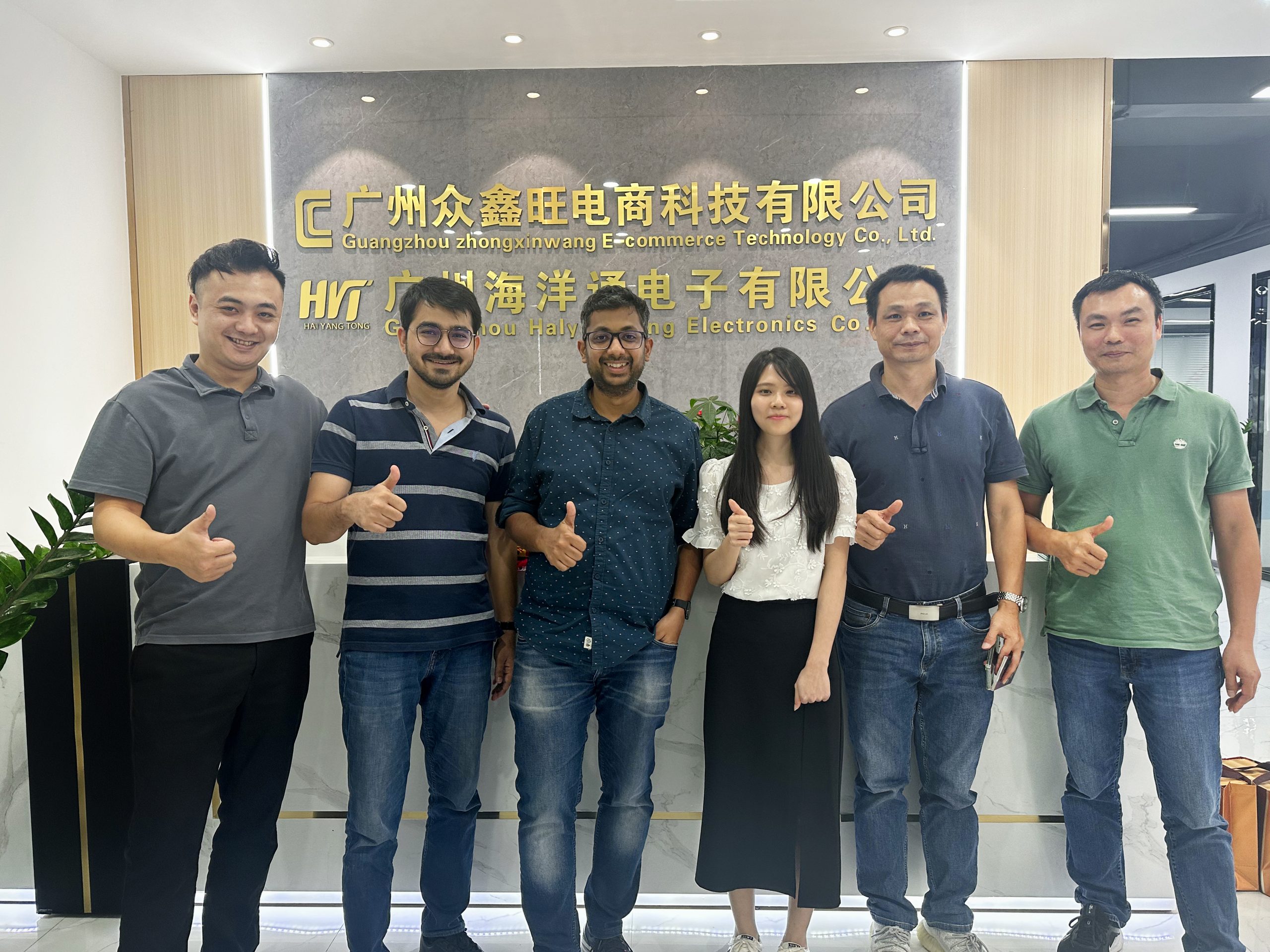 Customer visit at HYTO factory