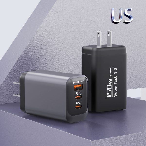 150W Super Fast Charger | QC + PD 5.0 | PPS Ultra-Fast Charging Adapter